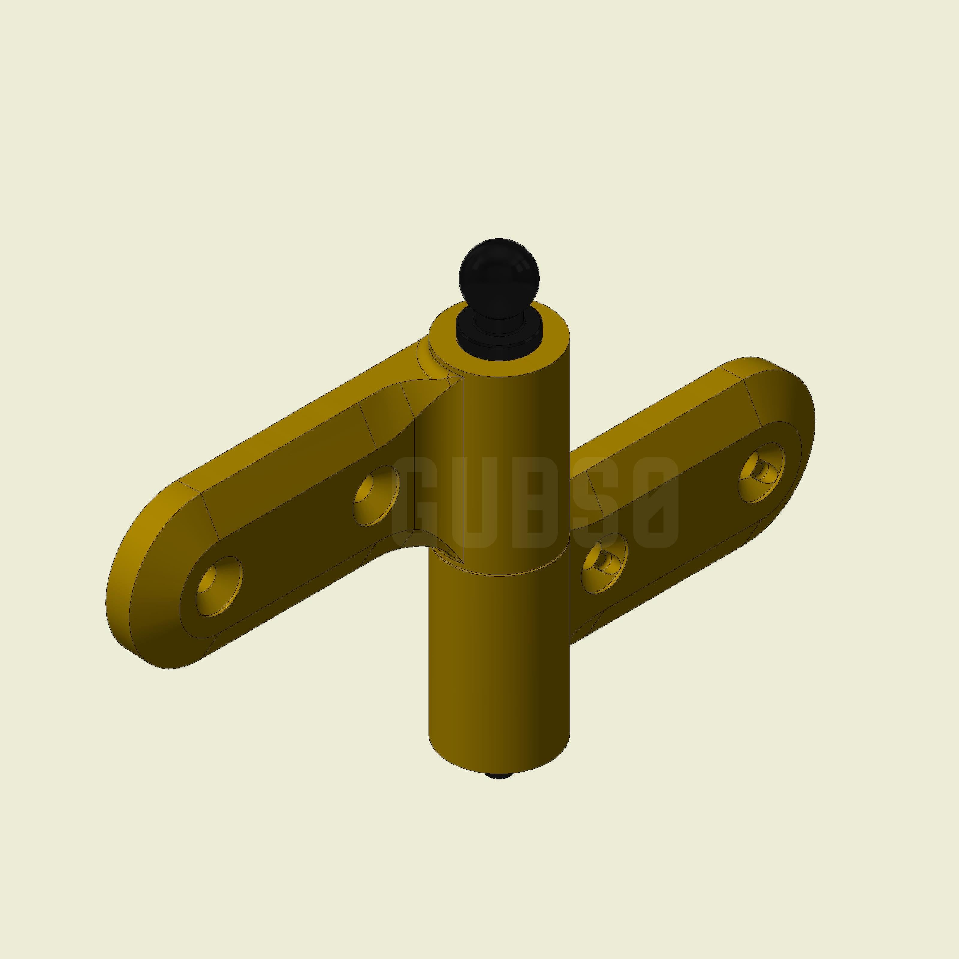 Hinges model 2 bronze